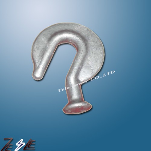 Steel eye ball hook